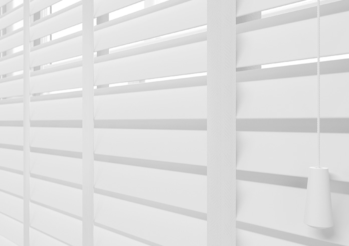 Ecowood Deluxe, Brilliant White Satin - Venetian Blind - Image 4